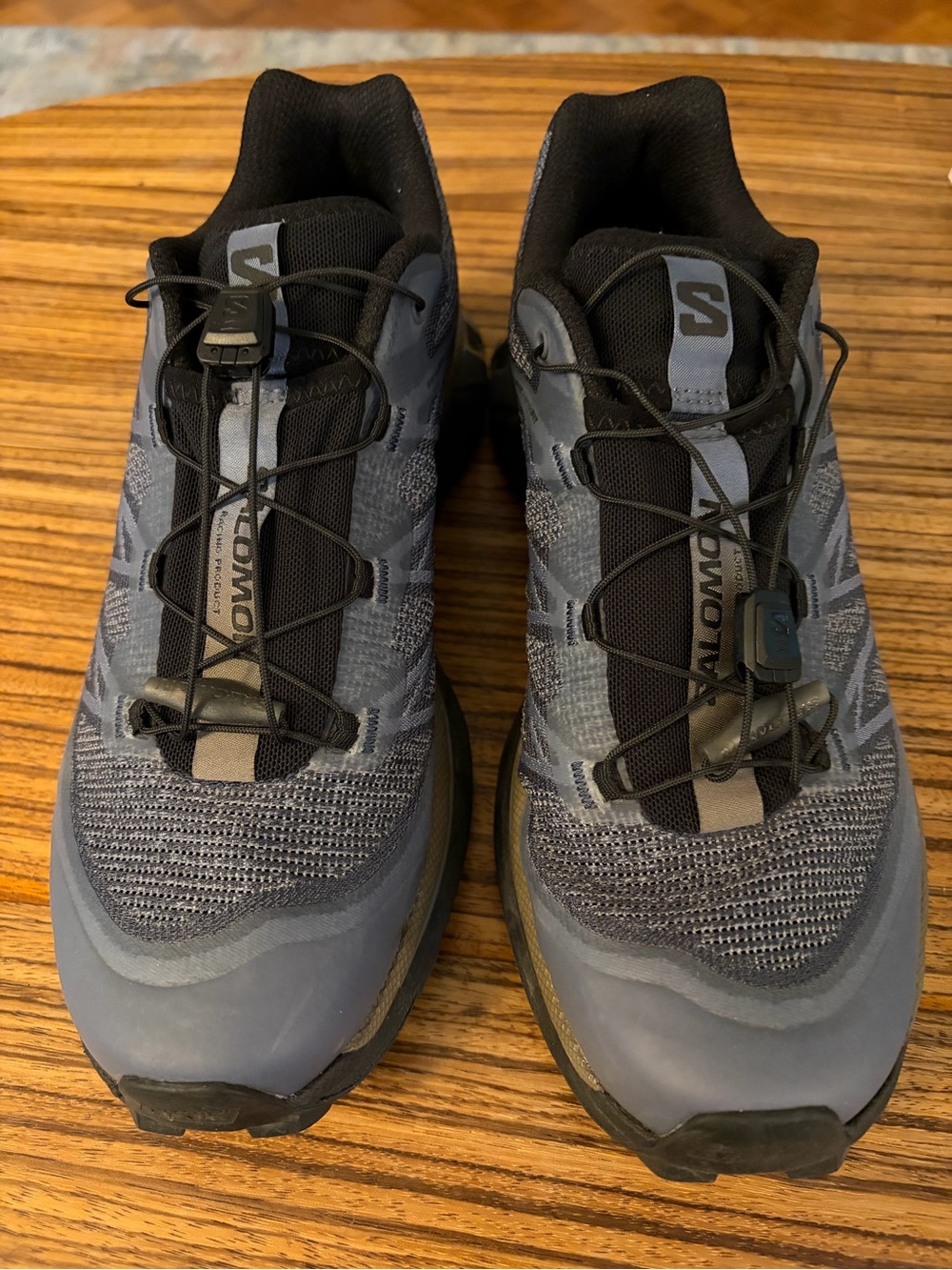 Salomon XT-6 Blue Textured Sneakers